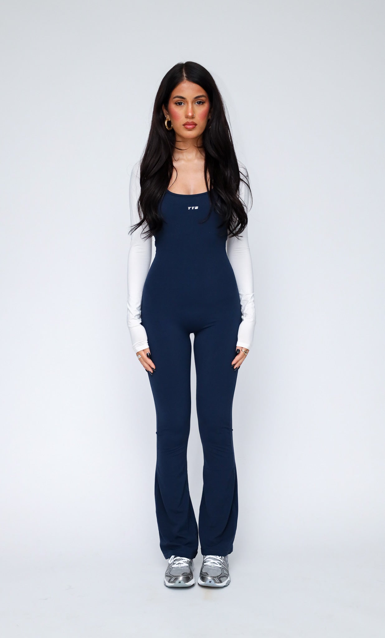 Open Back Flare Bodysuit