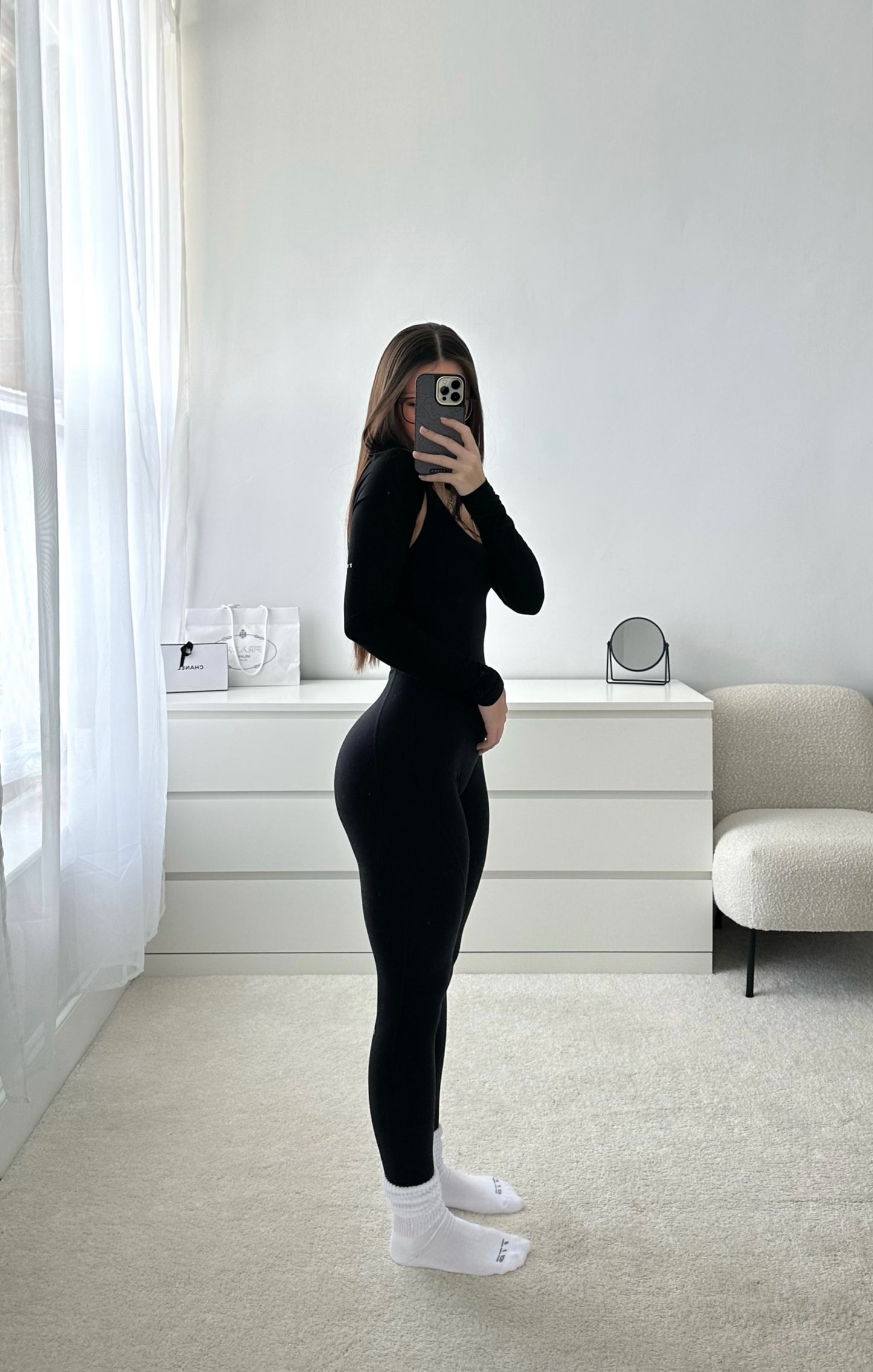 Cross-Back Bodysuit